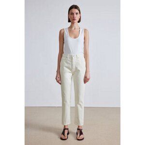 Apiece Apart Cream Women Jeans